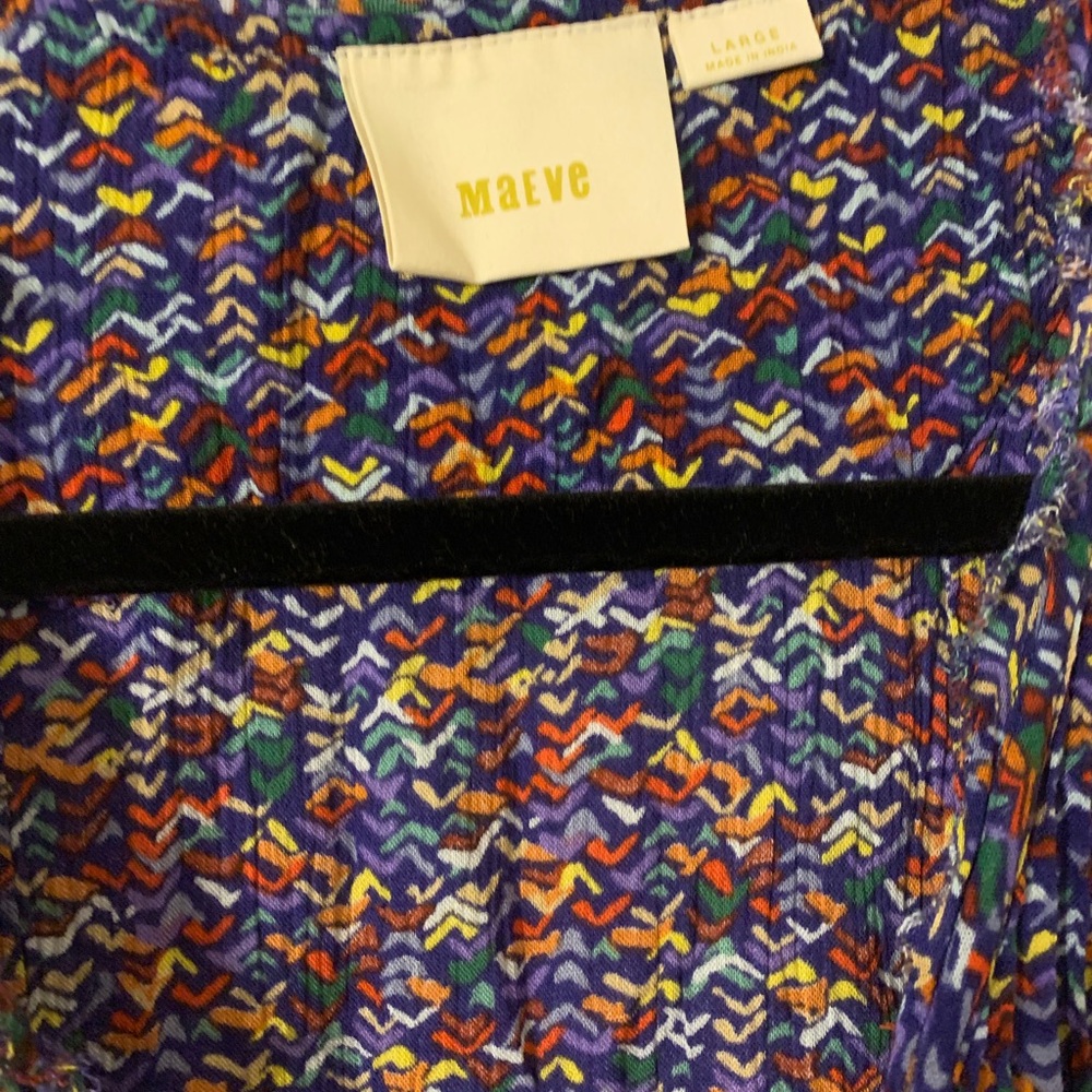 Multi Color Button Down Tank Top - image 3